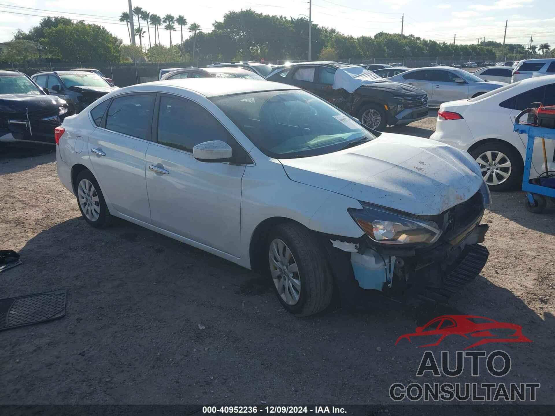 NISSAN SENTRA 2017 - 3N1AB7APXHY259456