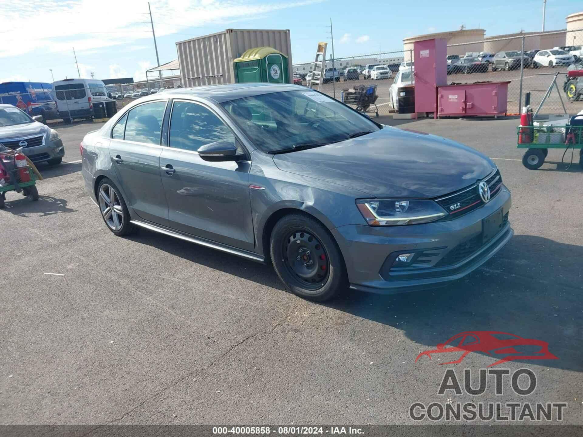 VOLKSWAGEN JETTA 2017 - 3VW4T7AJ9HM301820