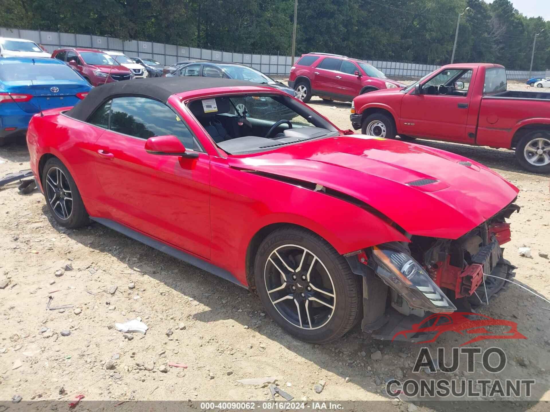 FORD MUSTANG 2018 - 1FATP8UH8J5110134