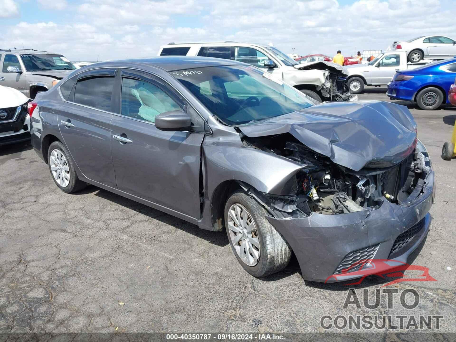 NISSAN SENTRA 2017 - 3N1AB7AP0HY318742