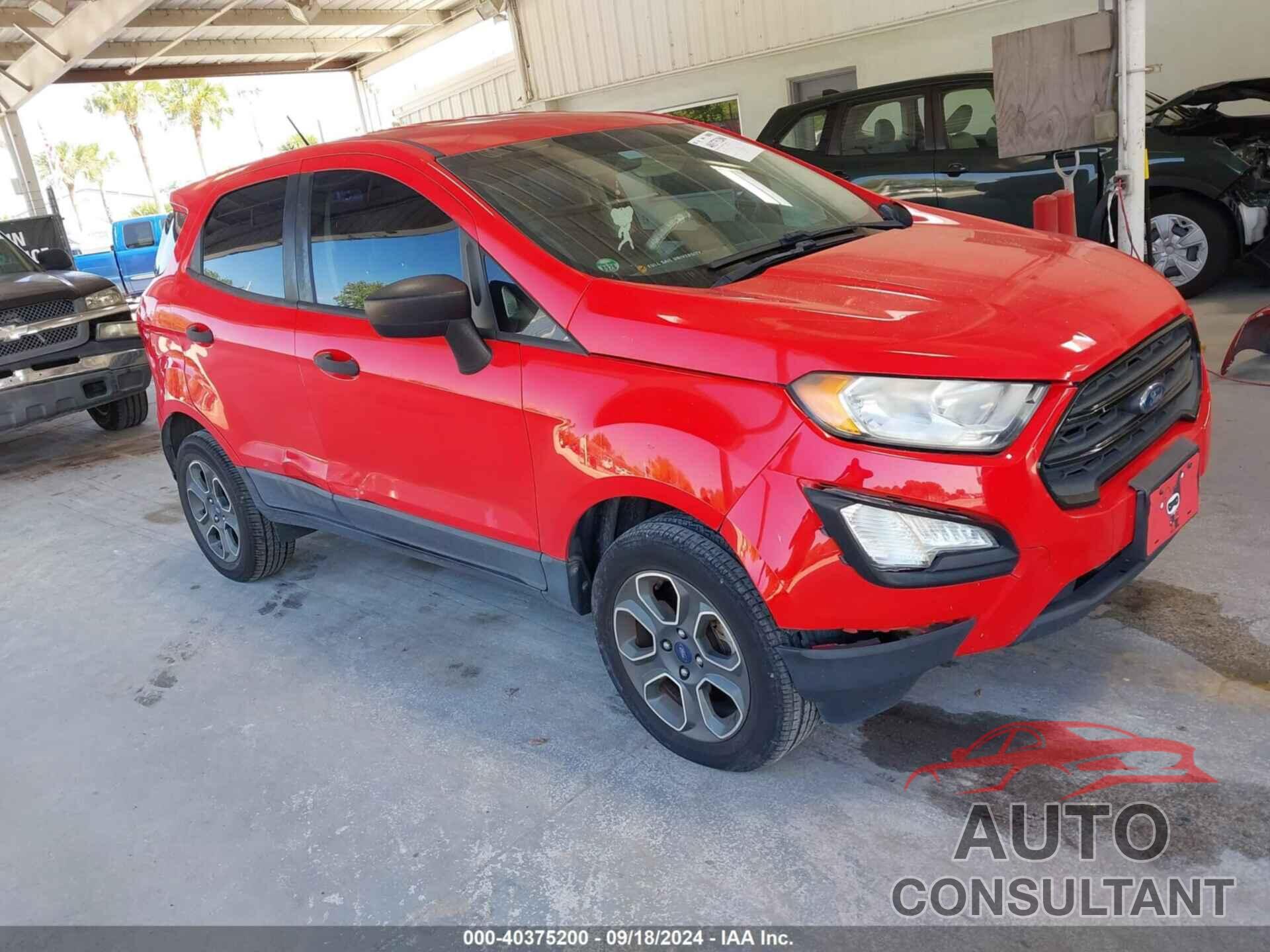 FORD ECOSPORT 2018 - MAJ6P1SLXJC217435