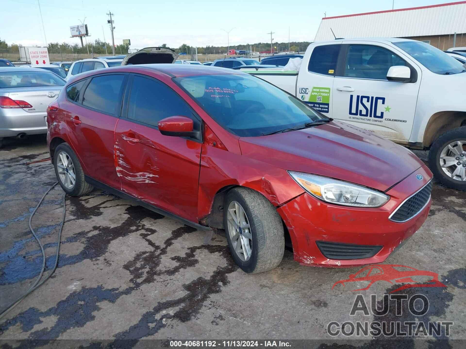 FORD FOCUS 2018 - 1FADP3K21JL286878