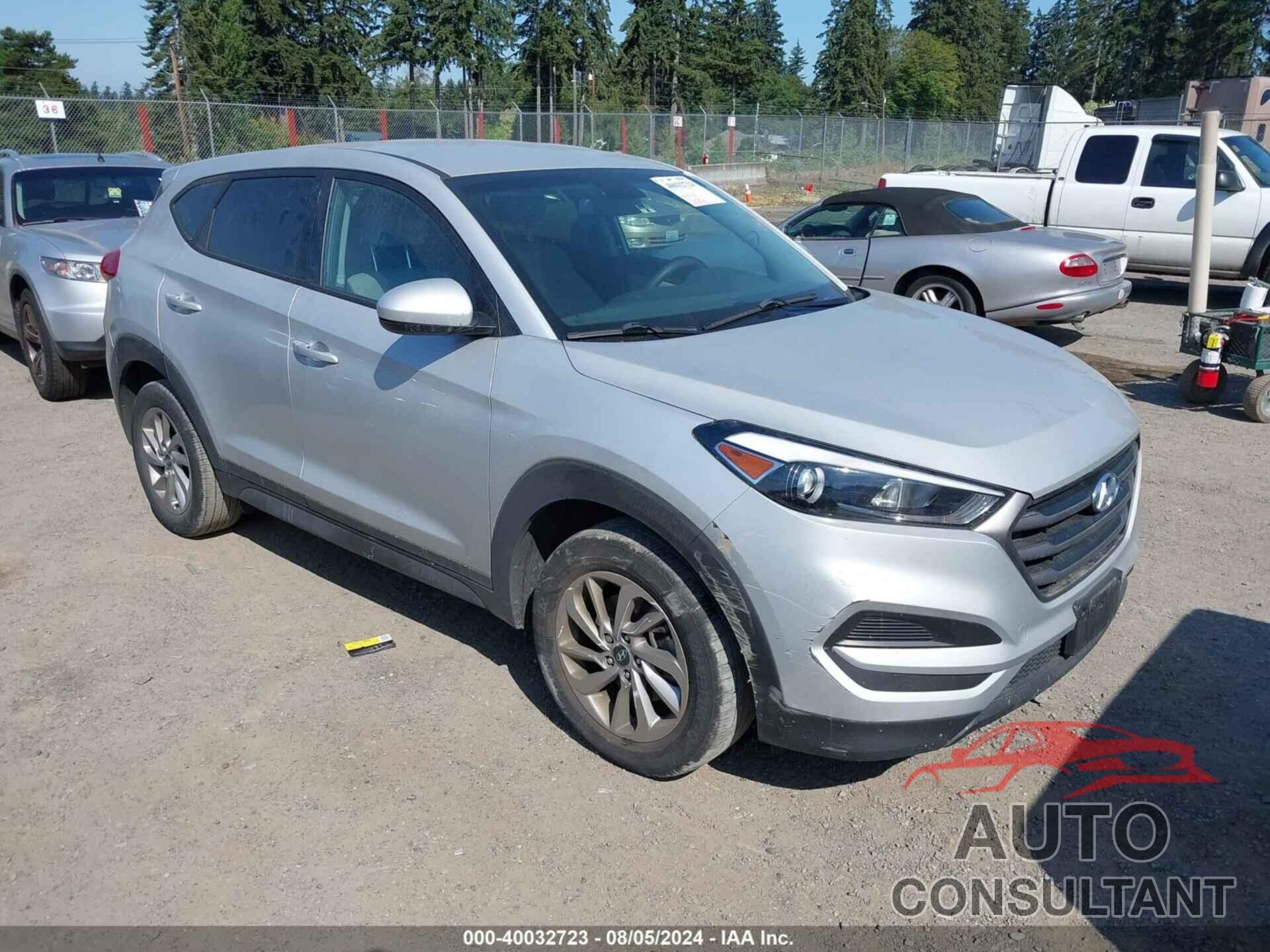 HYUNDAI TUCSON 2016 - KM8J23A41GU026655