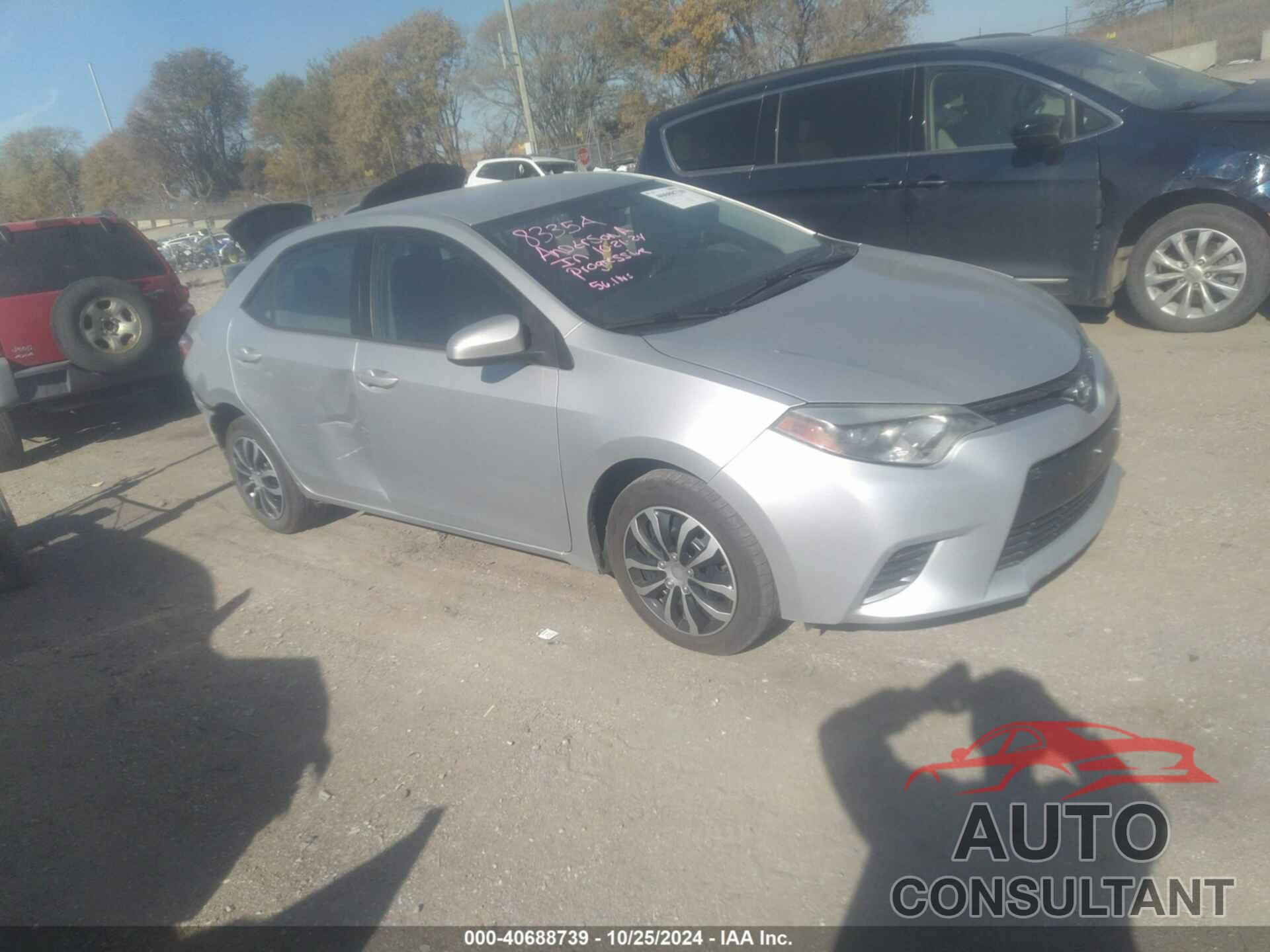 TOYOTA COROLLA 2016 - 5YFBURHE3GP380565