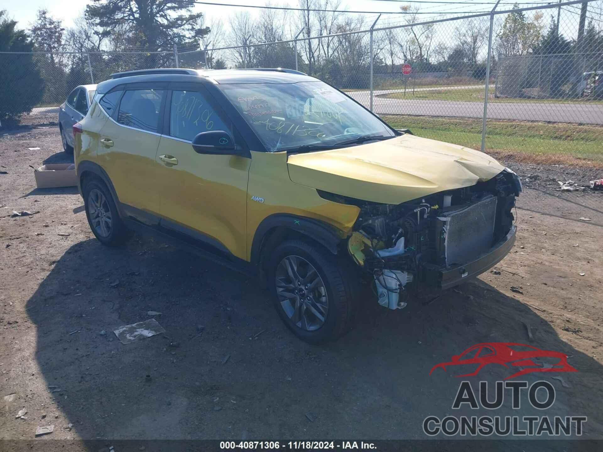 KIA SELTOS 2022 - KNDEUCAA7N7311538