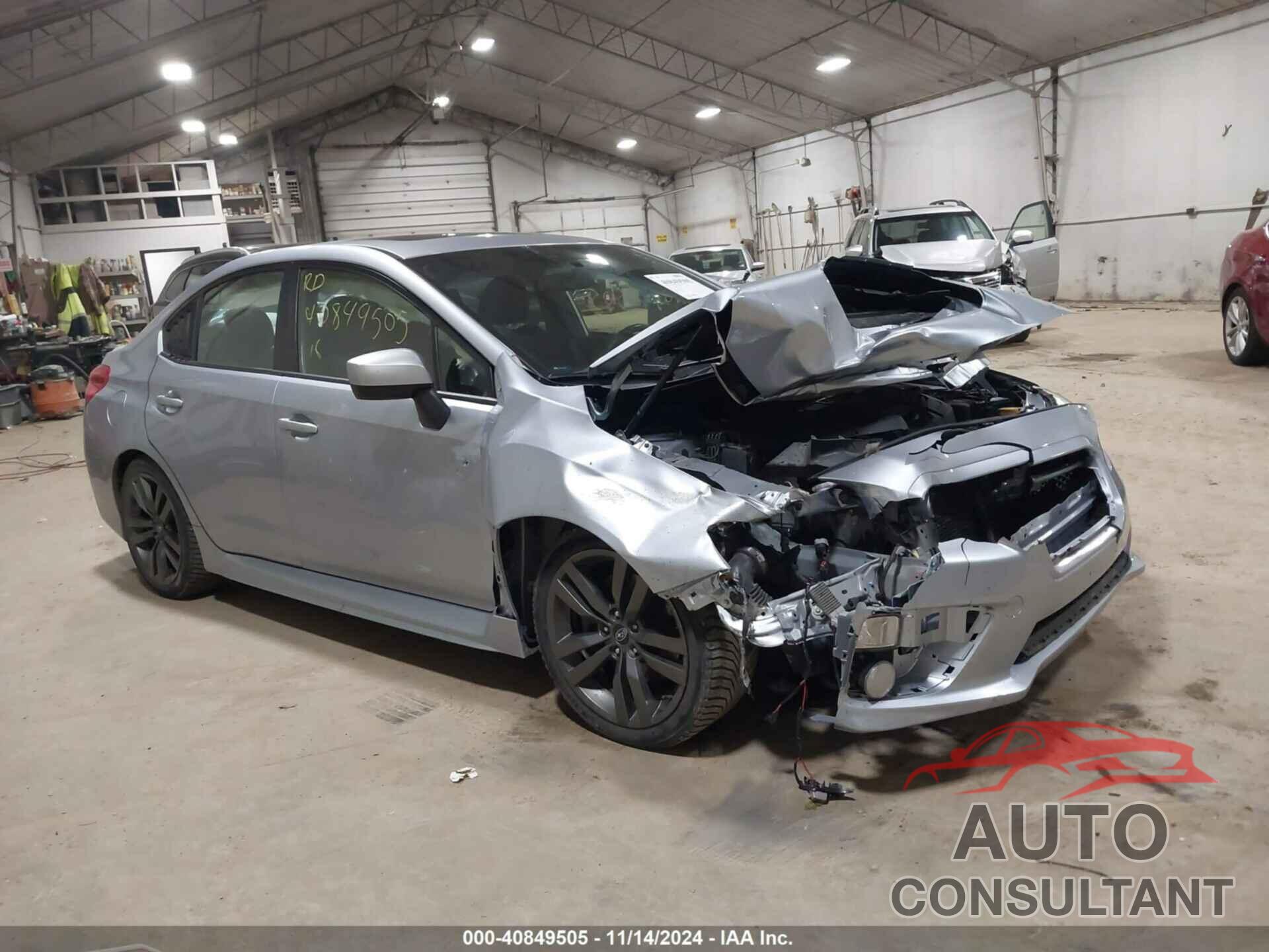 SUBARU WRX 2016 - JF1VA1E62G9831274