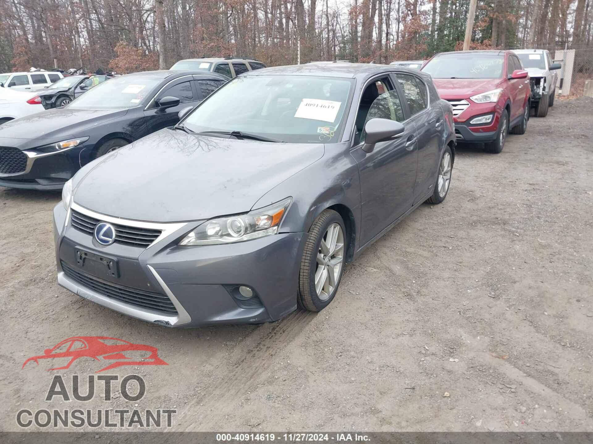 LEXUS CT 200H 2014 - JTHKD5BH4E2195351