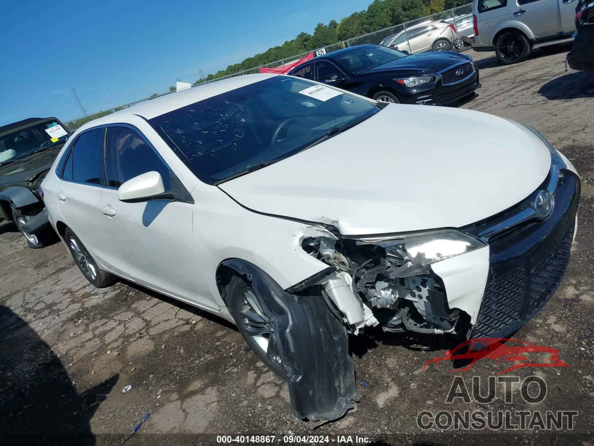TOYOTA CAMRY 2017 - 4T1BF1FK0HU454268