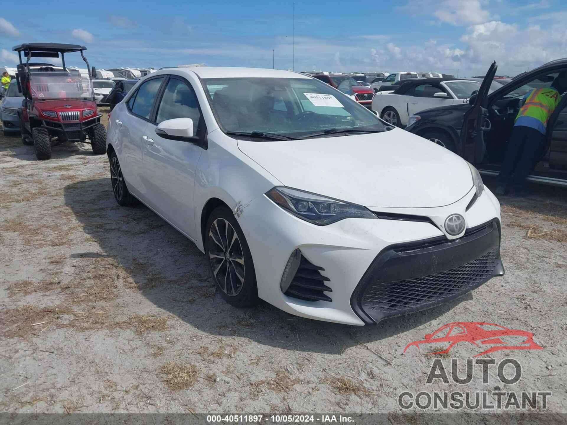 TOYOTA COROLLA 2017 - 2T1BURHE7HC864157