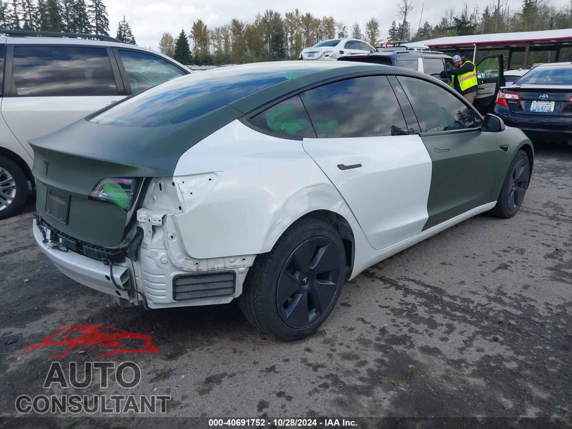 TESLA MODEL 3 2022 - 5YJ3E1EB2NF326941