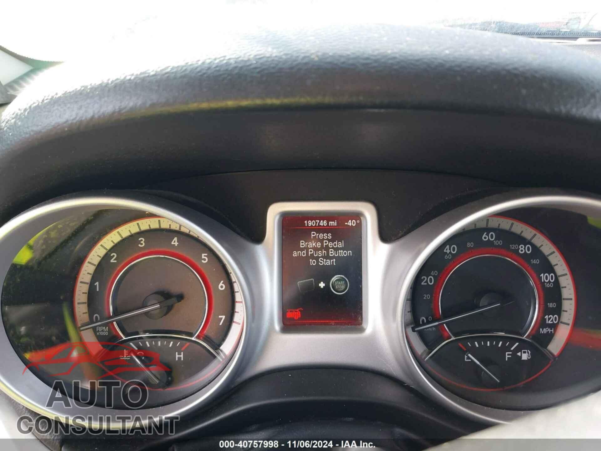DODGE JOURNEY 2015 - 3C4PDCBG8FT673743