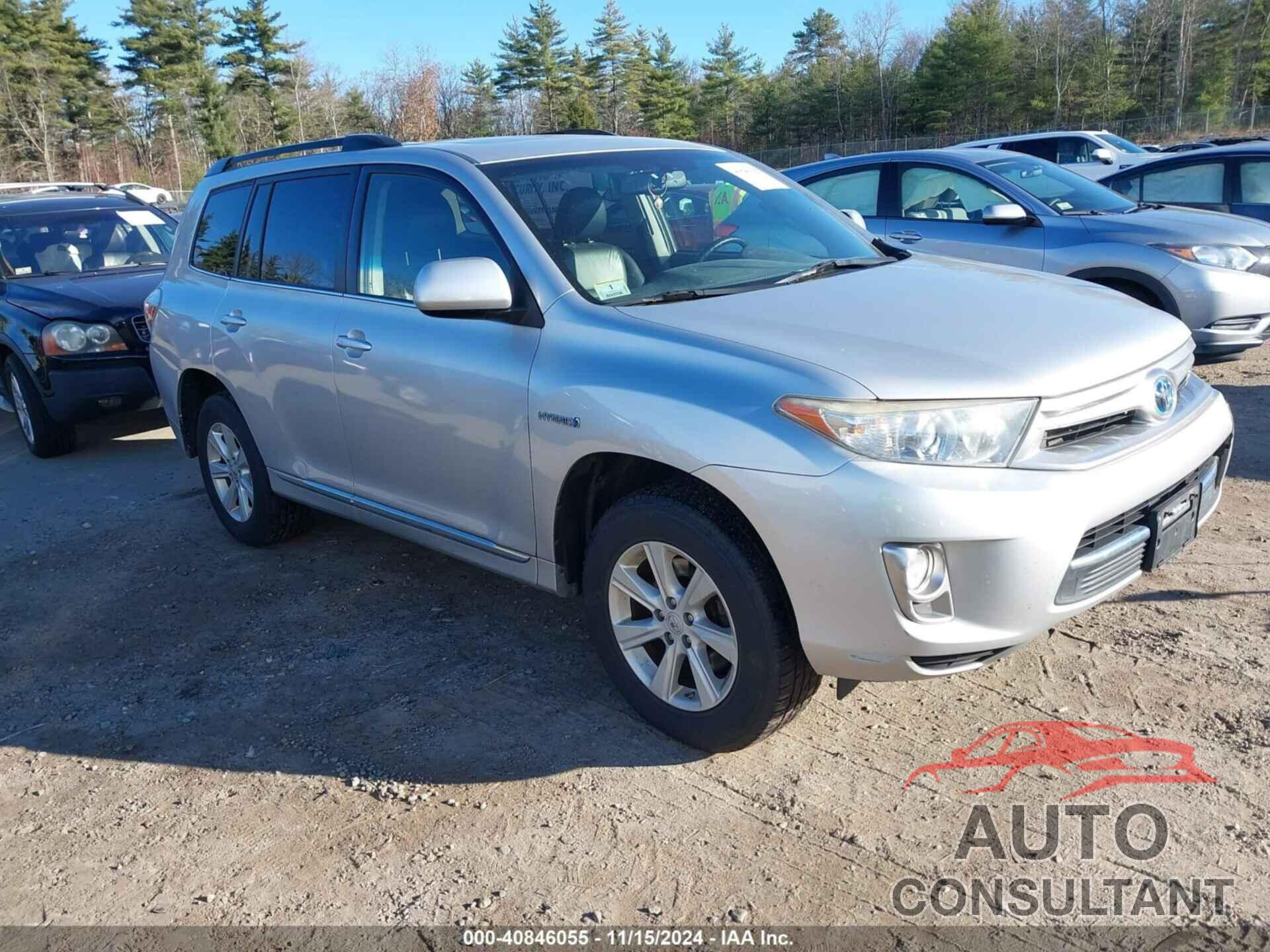 TOYOTA HIGHLANDER 2013 - JTEBC3EH9D2016770