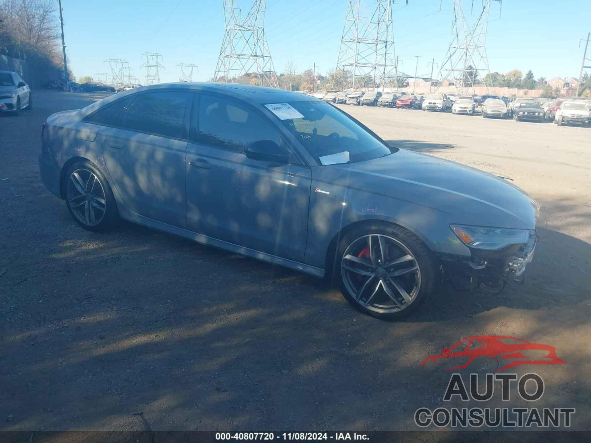 AUDI A6 2018 - WAUG3AFC2JN040370