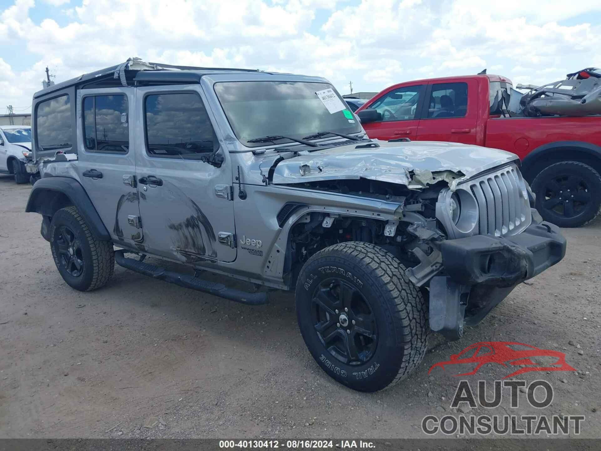 JEEP WRANGLER UNLIMITED 2020 - 1C4HJXDNXLW129220