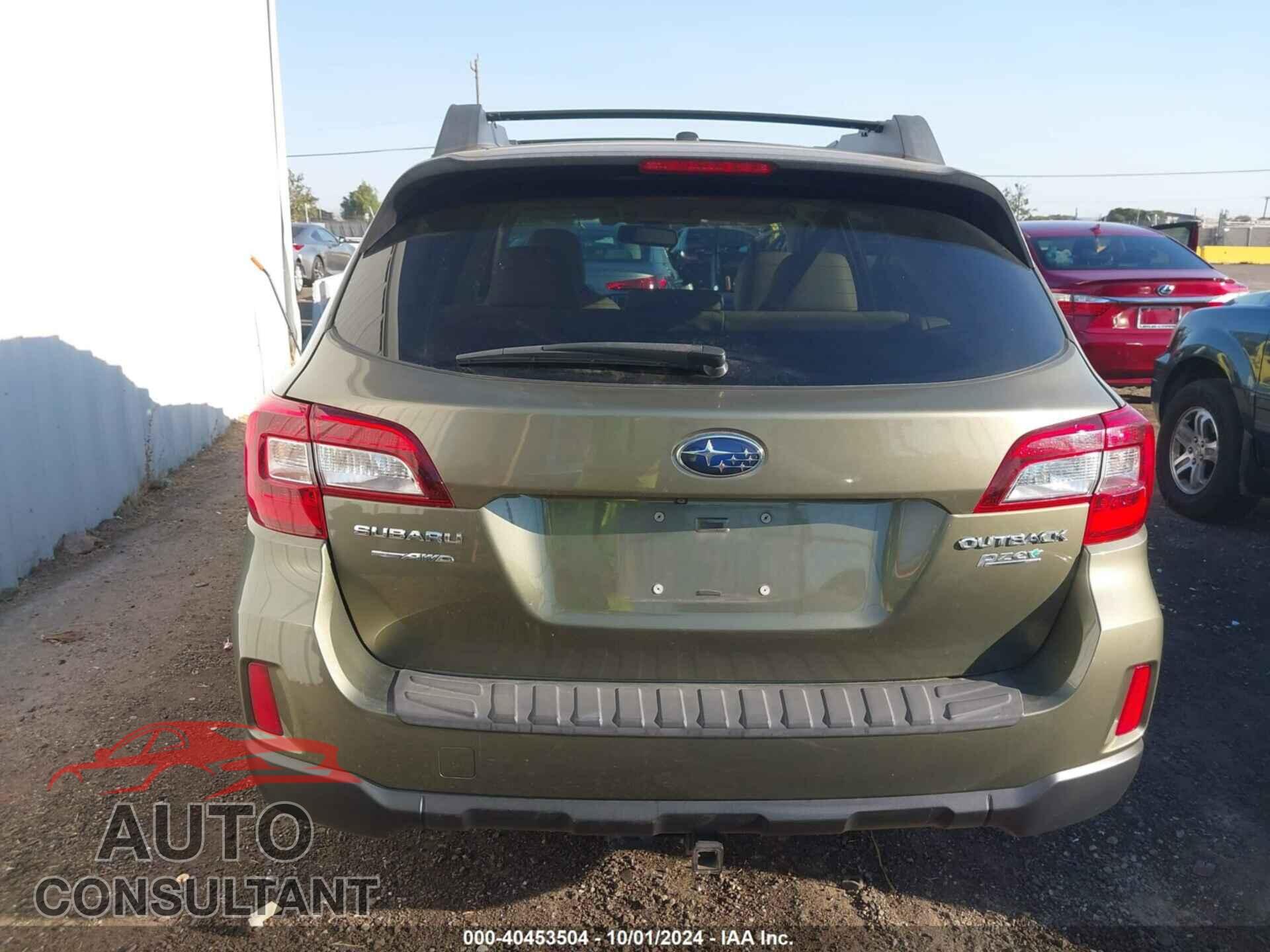 SUBARU OUTBACK 2015 - 4S4BSANC5F3243740