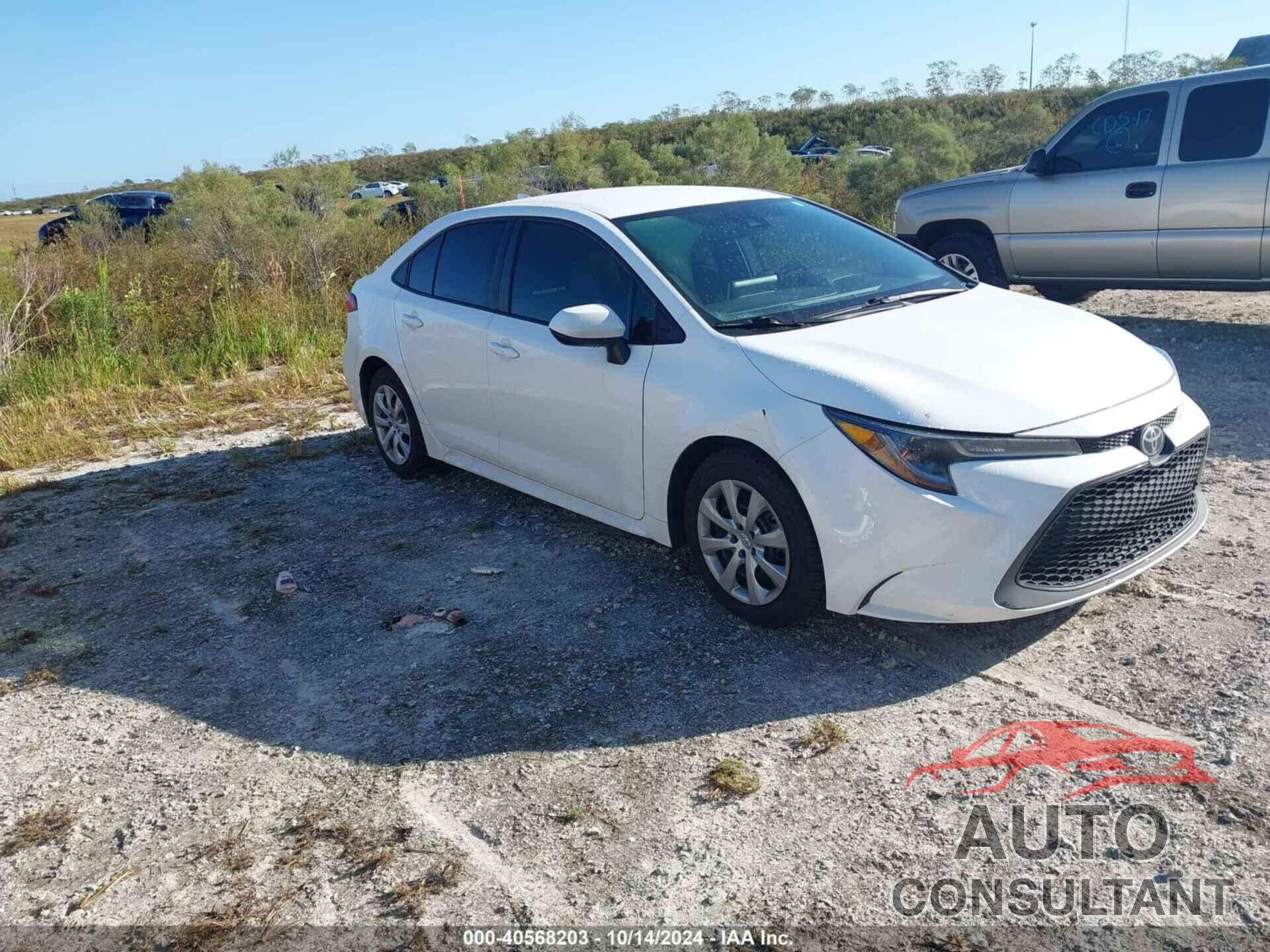 TOYOTA COROLLA 2020 - 5YFEPRAE9LP082045