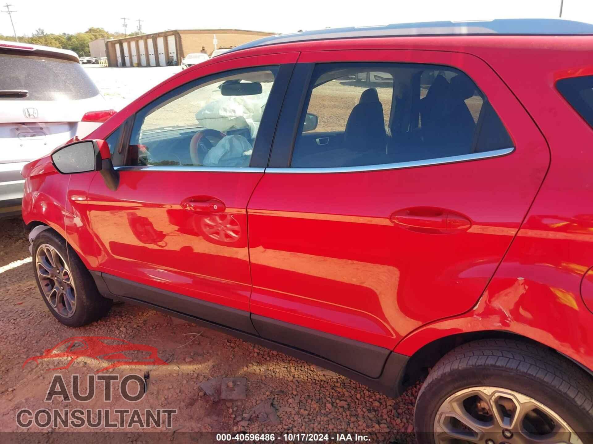FORD ECOSPORT 2019 - MAJ6S3KL4KC279604