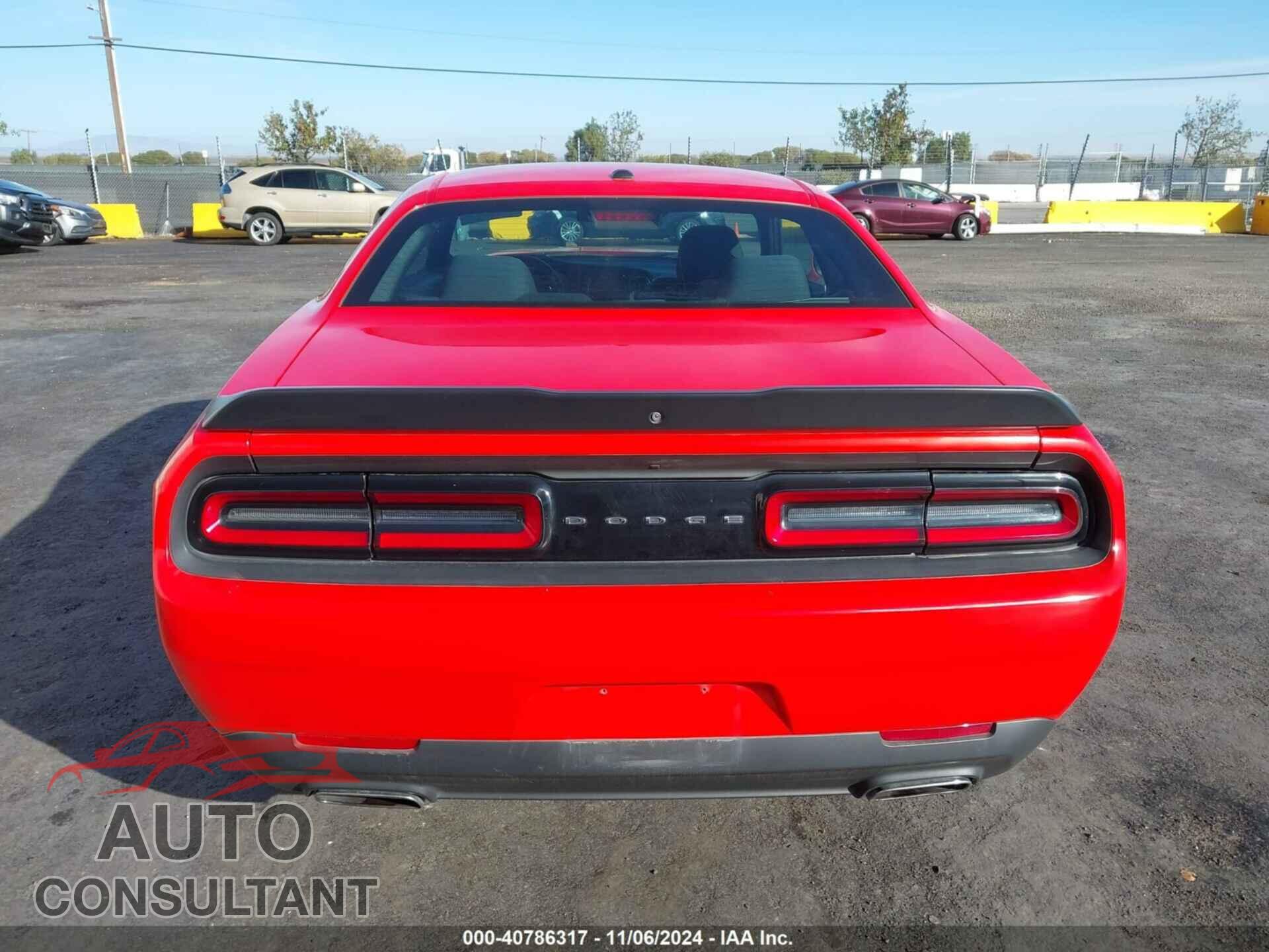 DODGE CHALLENGER 2018 - 2C3CDZAG9JH288636