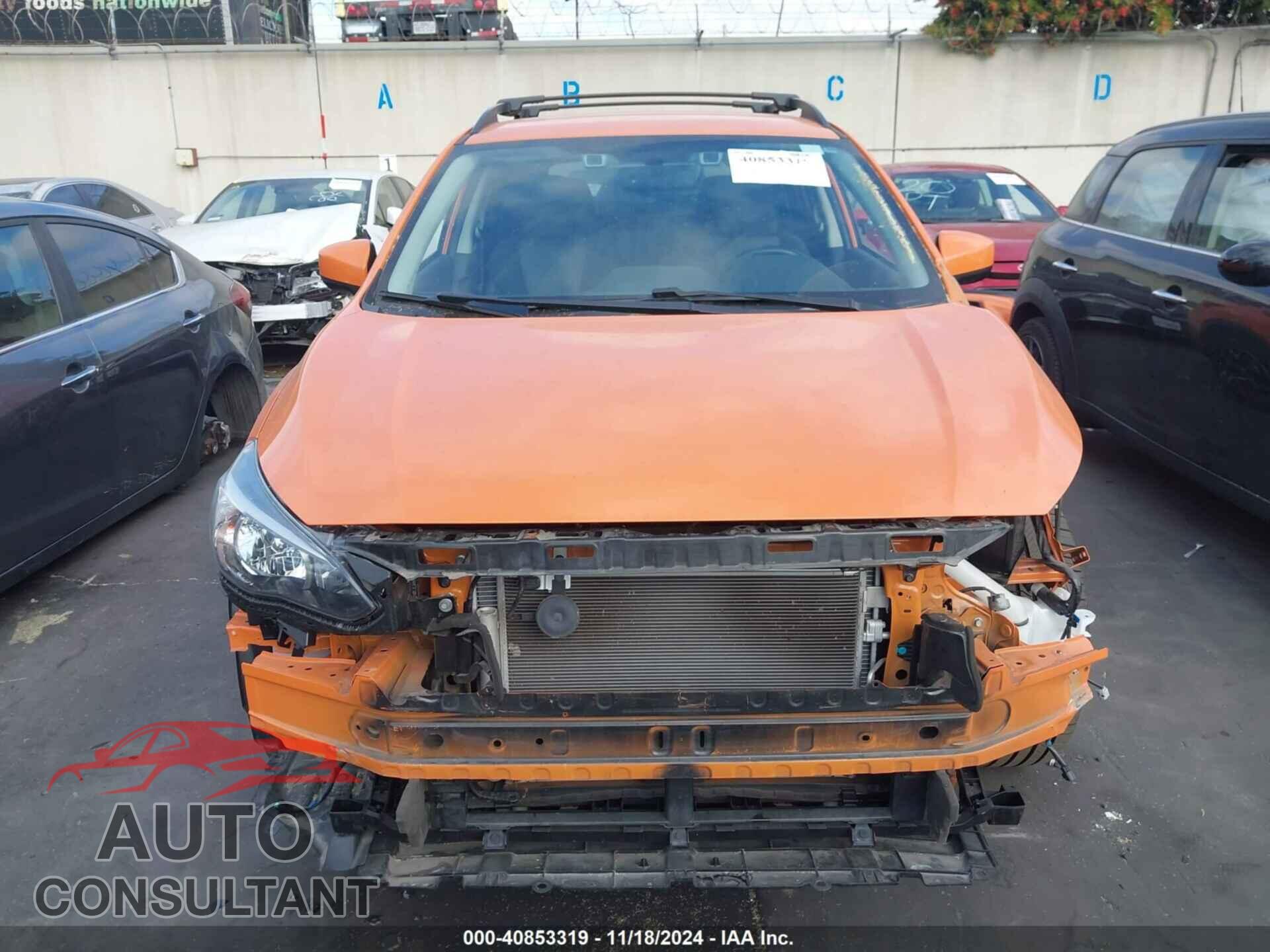 SUBARU CROSSTREK 2018 - JF2GTADC4JH257604