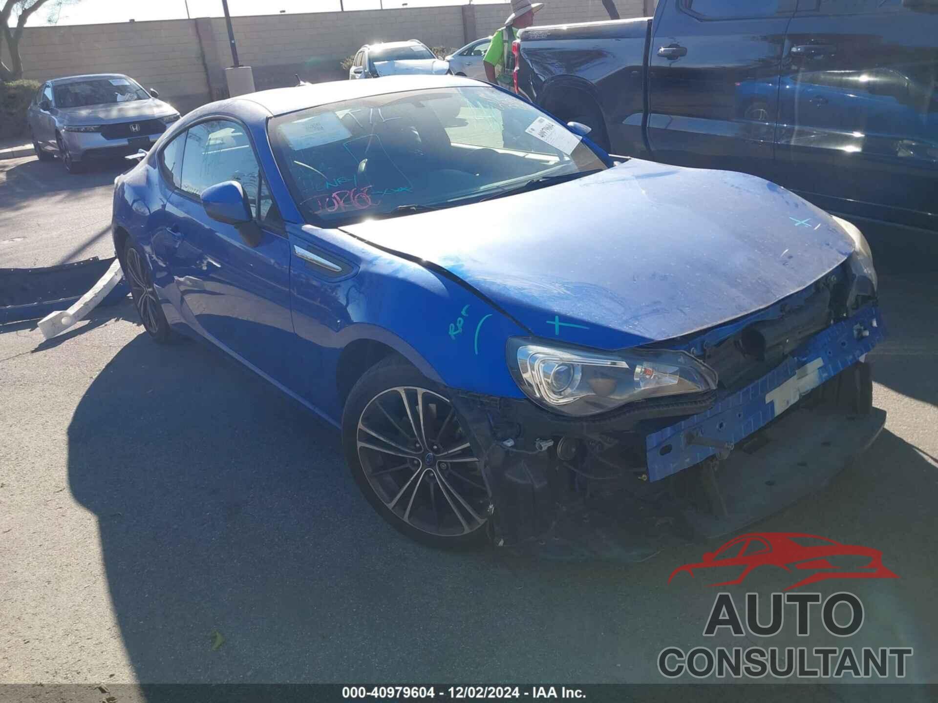 SUBARU BRZ 2014 - JF1ZCAC16E9600961