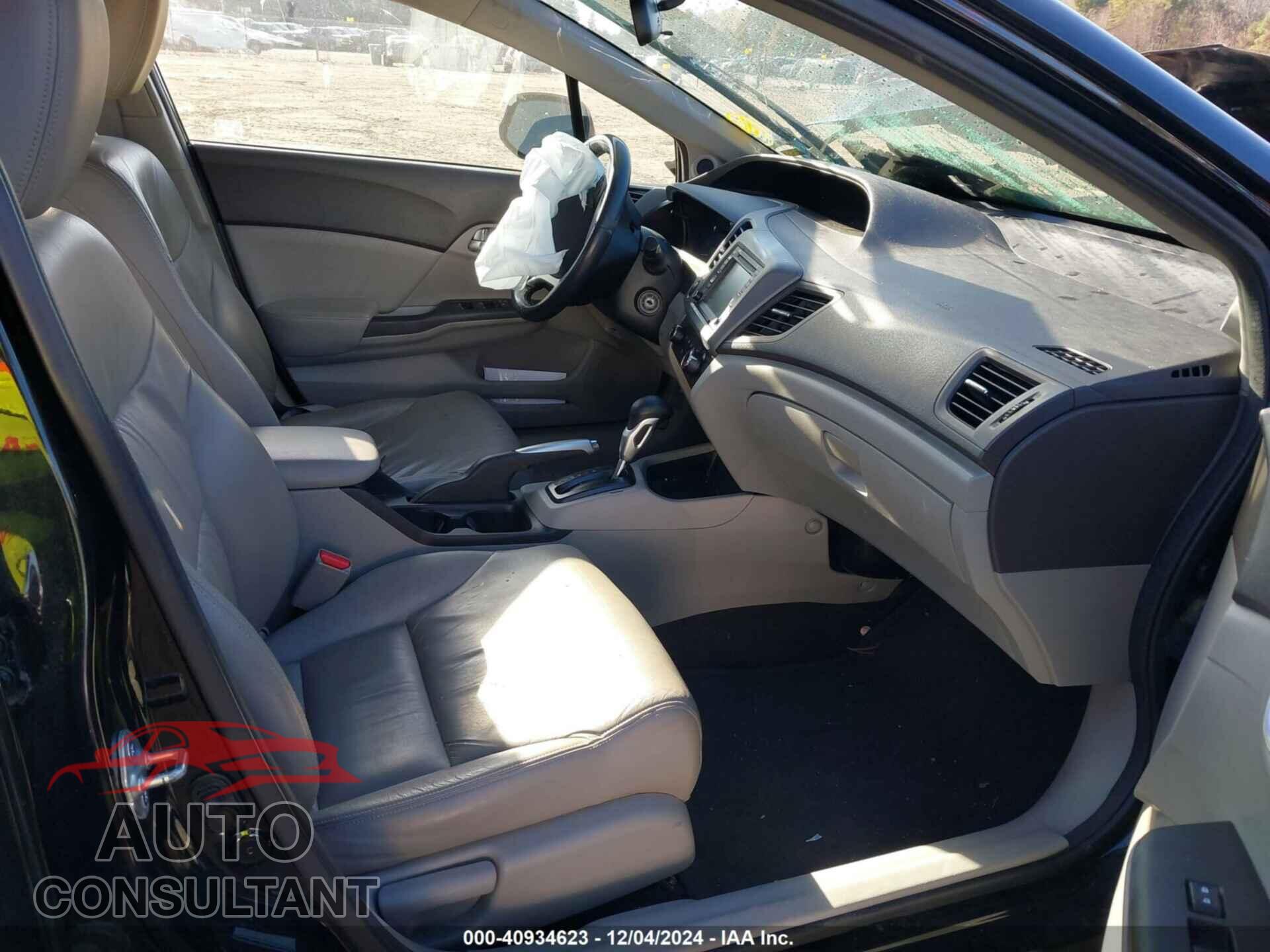 HONDA CIVIC 2012 - 19XFB2F94CE309424