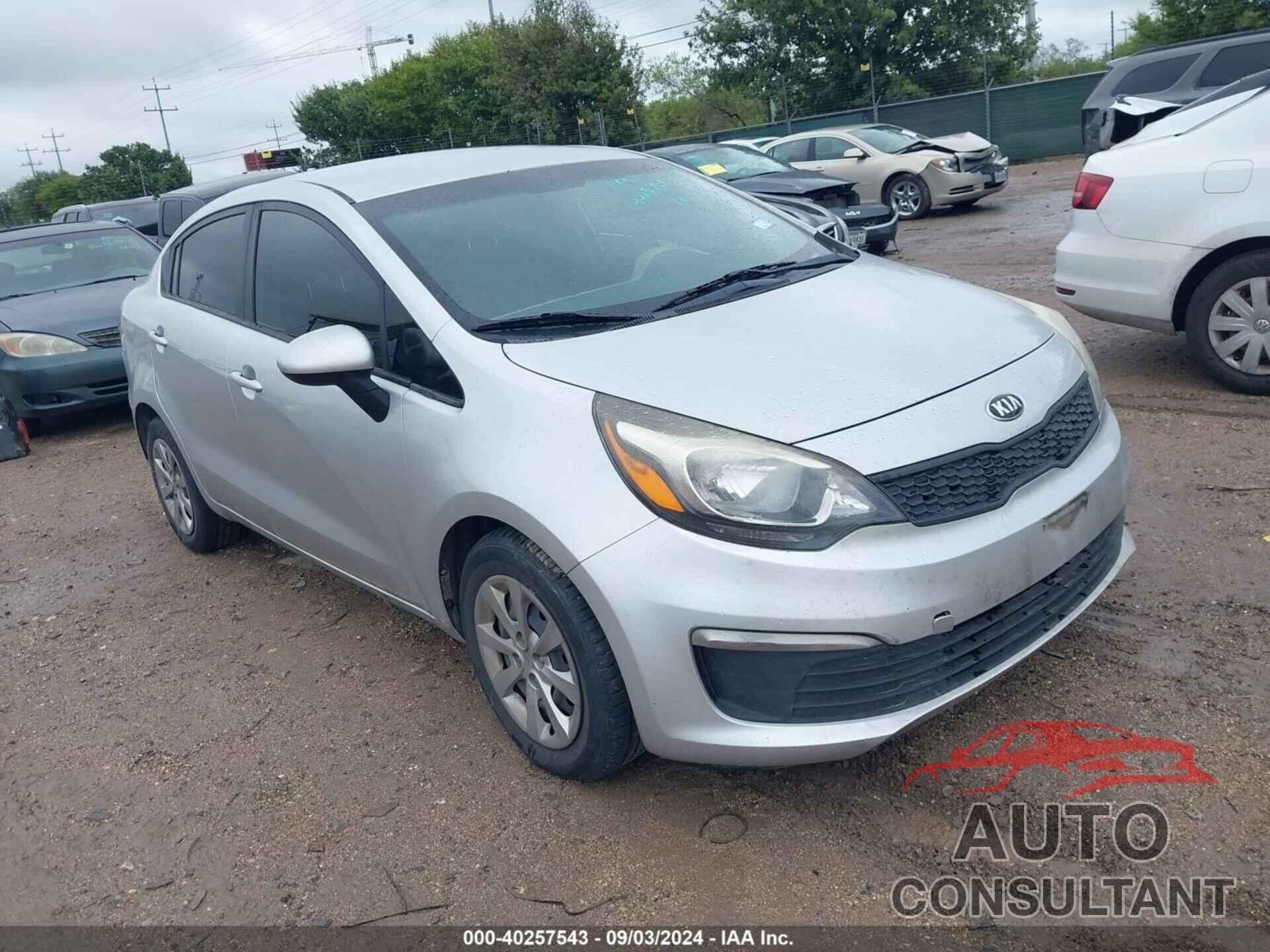 KIA RIO 2017 - KNADM4A38H6105266