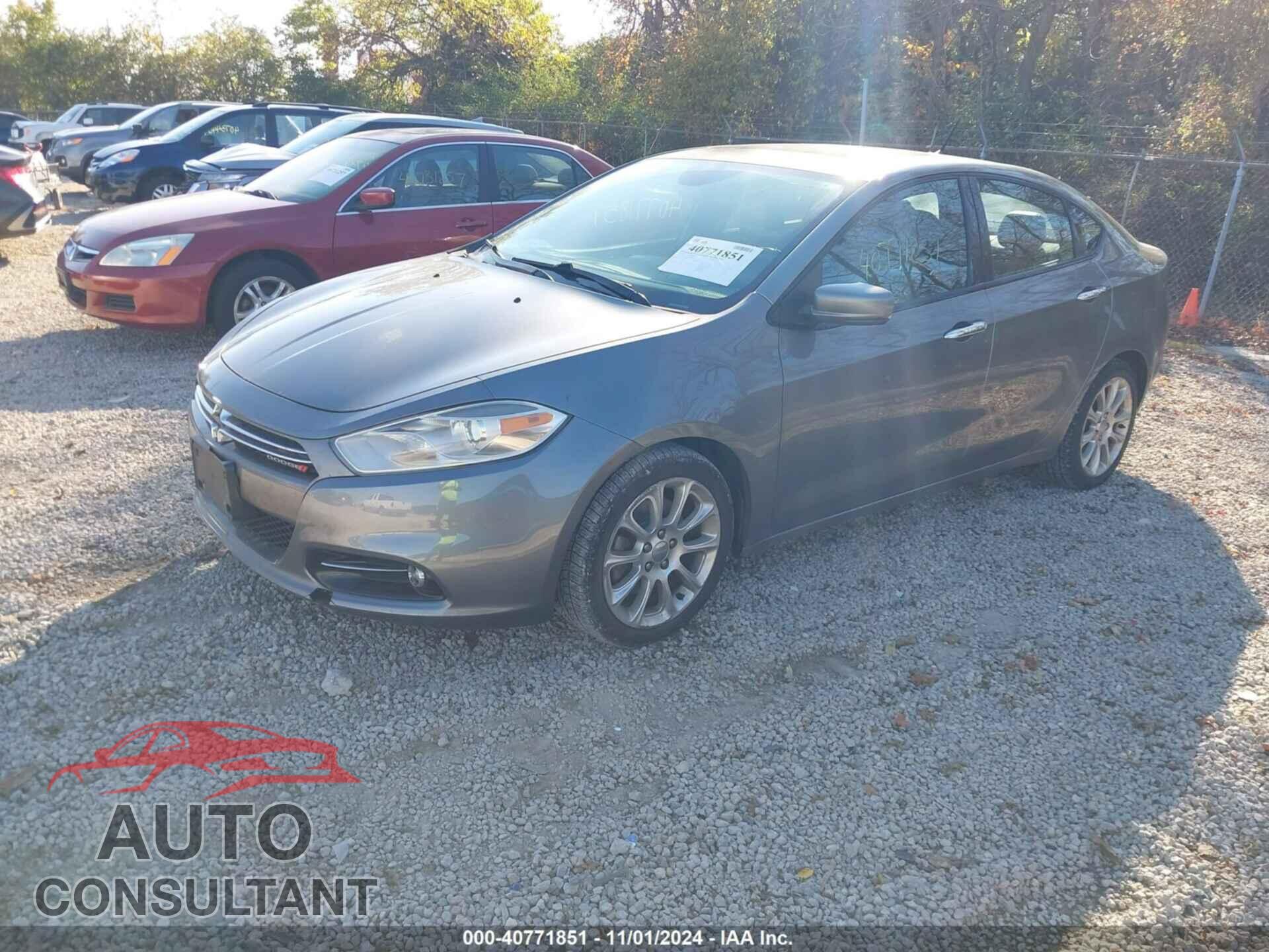 DODGE DART 2013 - 1C3CDFCA6DD334819