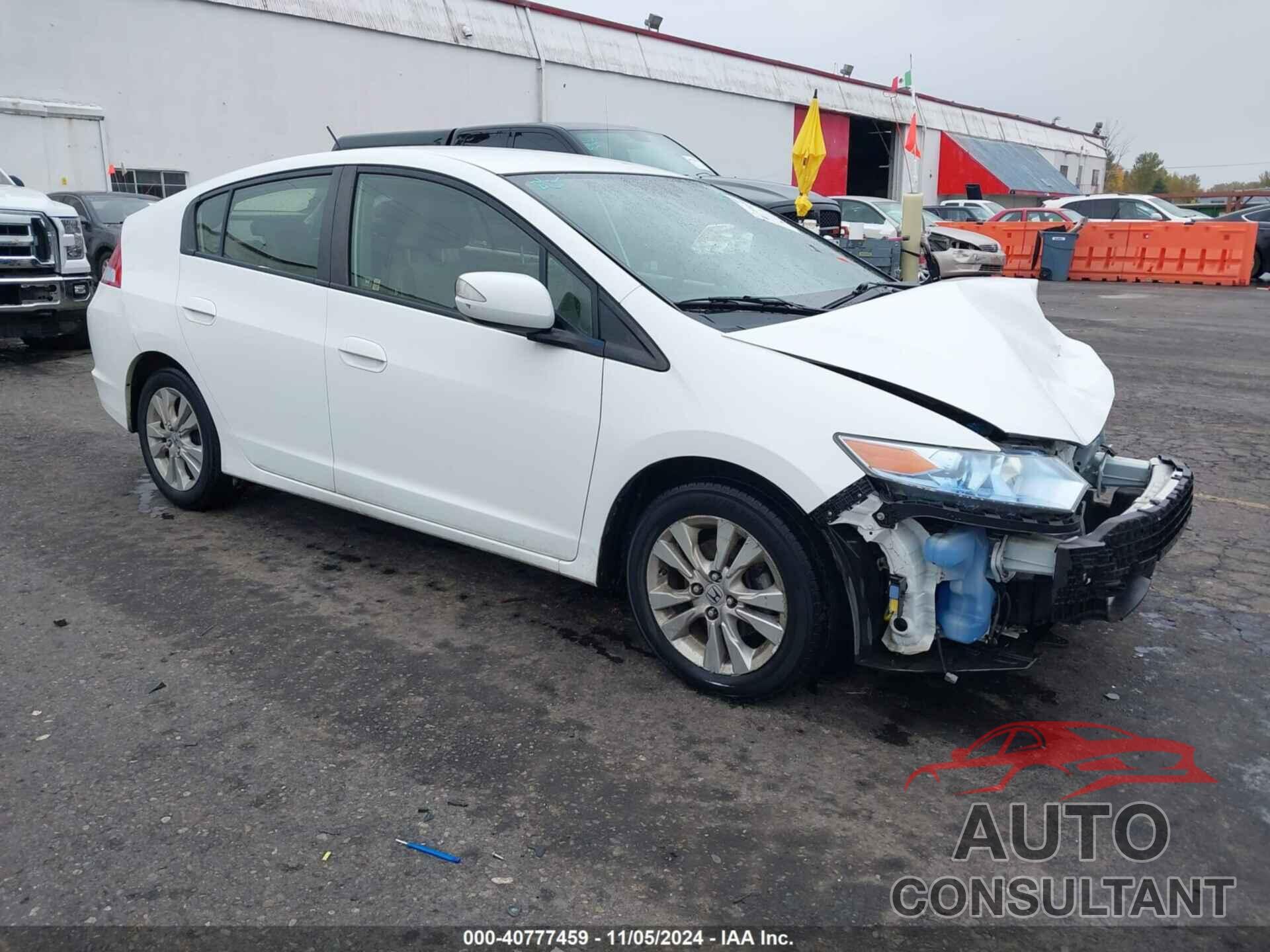HONDA INSIGHT 2013 - JHMZE2H78DS006465