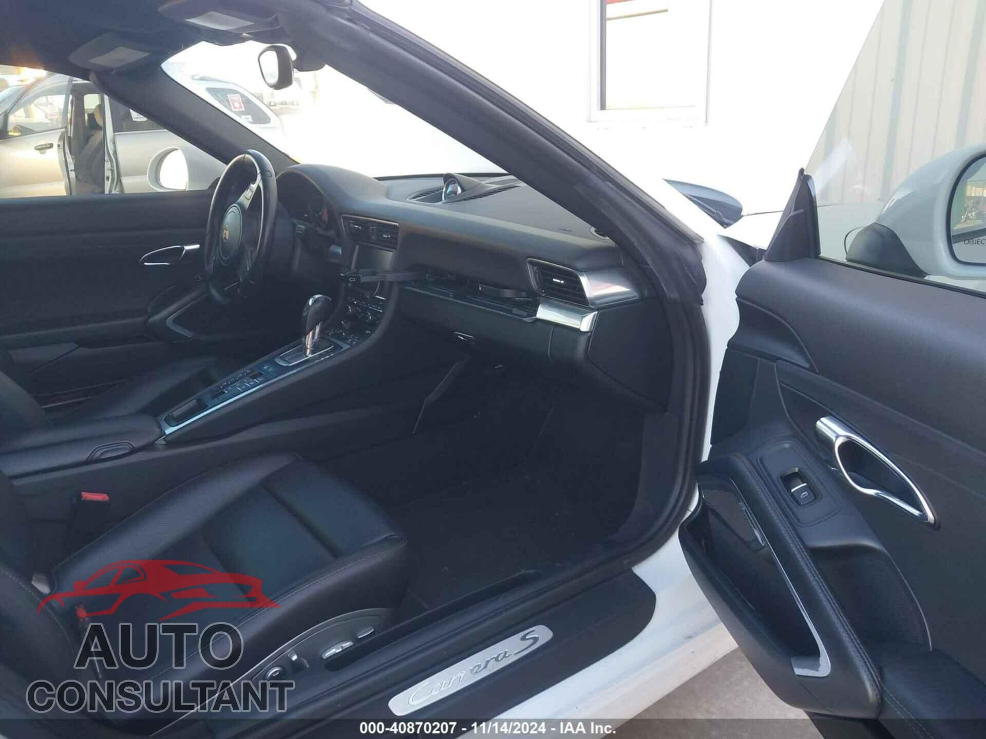PORSCHE 911 2013 - WP0CB2A92DS156891