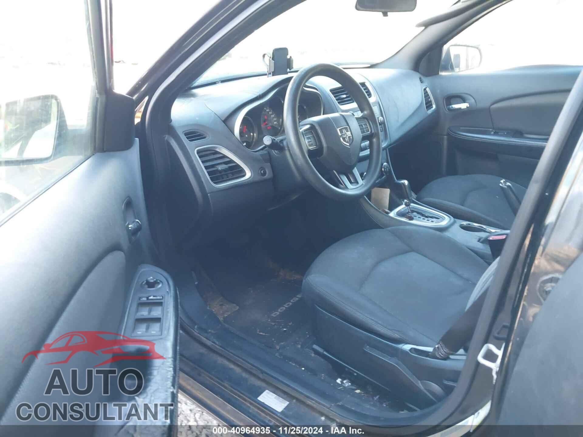 DODGE AVENGER 2012 - 1C3CDZAB4CN322724