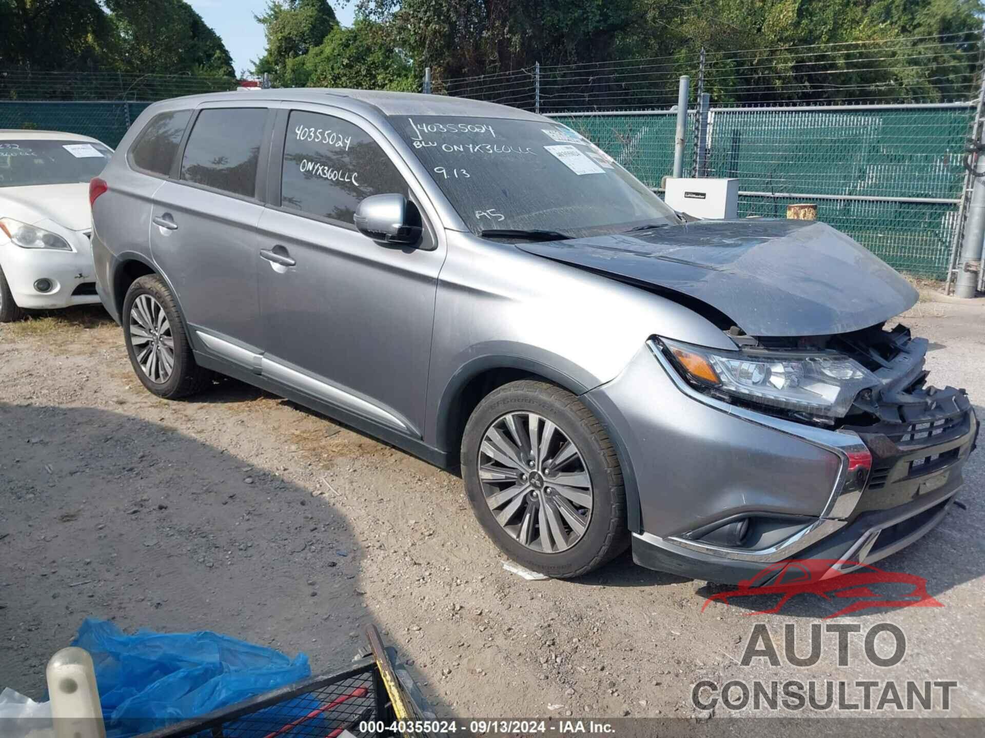MITSUBISHI OUTLANDER 2019 - JA4AD3A34KZ043722