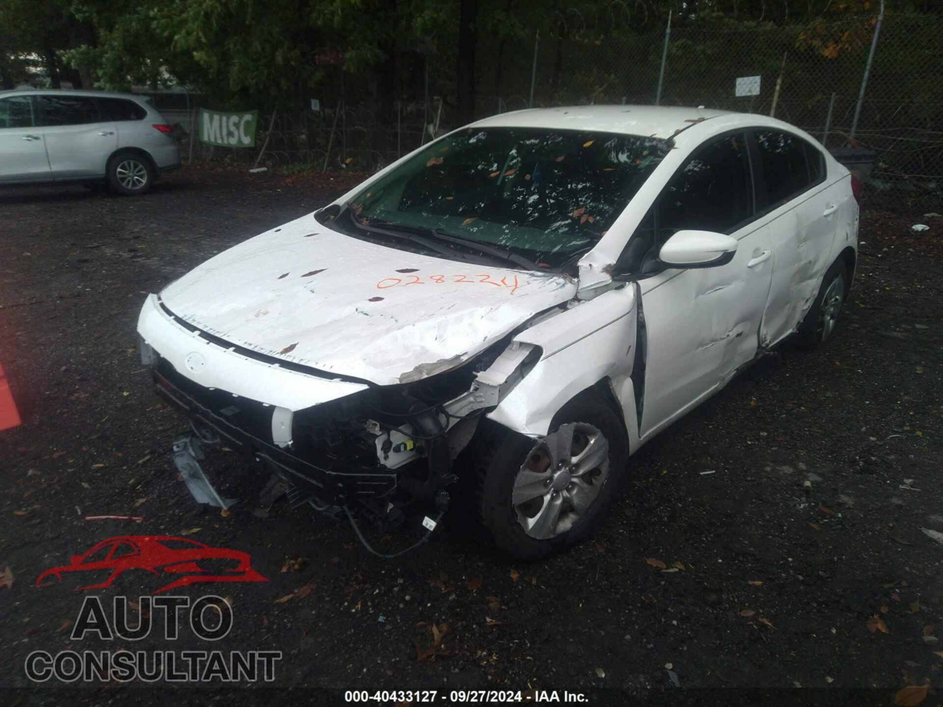 KIA FORTE 2017 - 3KPFL4A77HE028224