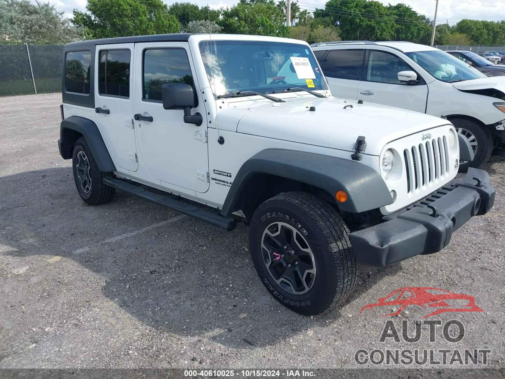 JEEP WRANGLER UNLIMITED 2014 - 1C4BJWDG2EL155011