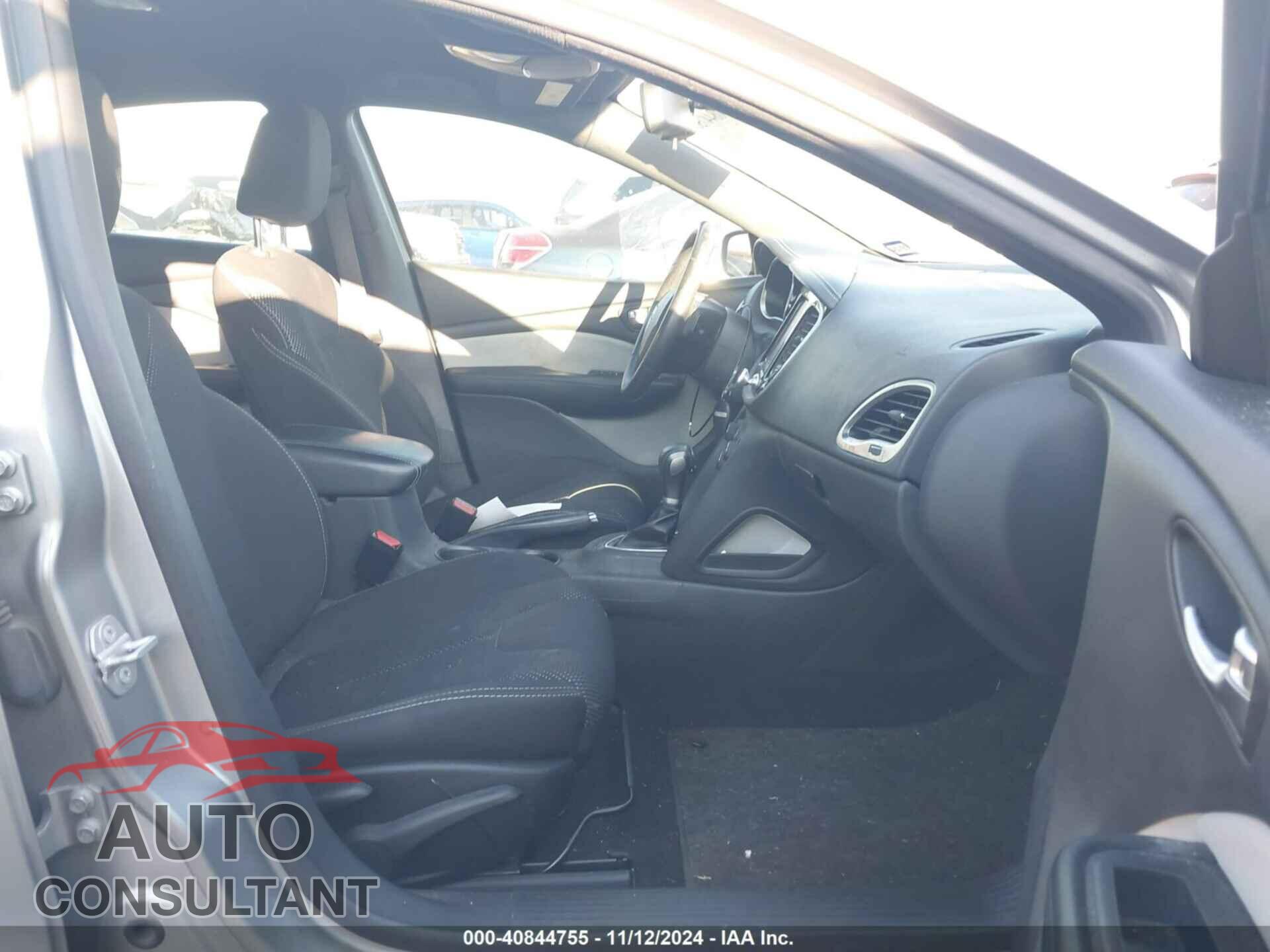 DODGE DART 2015 - 1C3CDFBBXFD126679