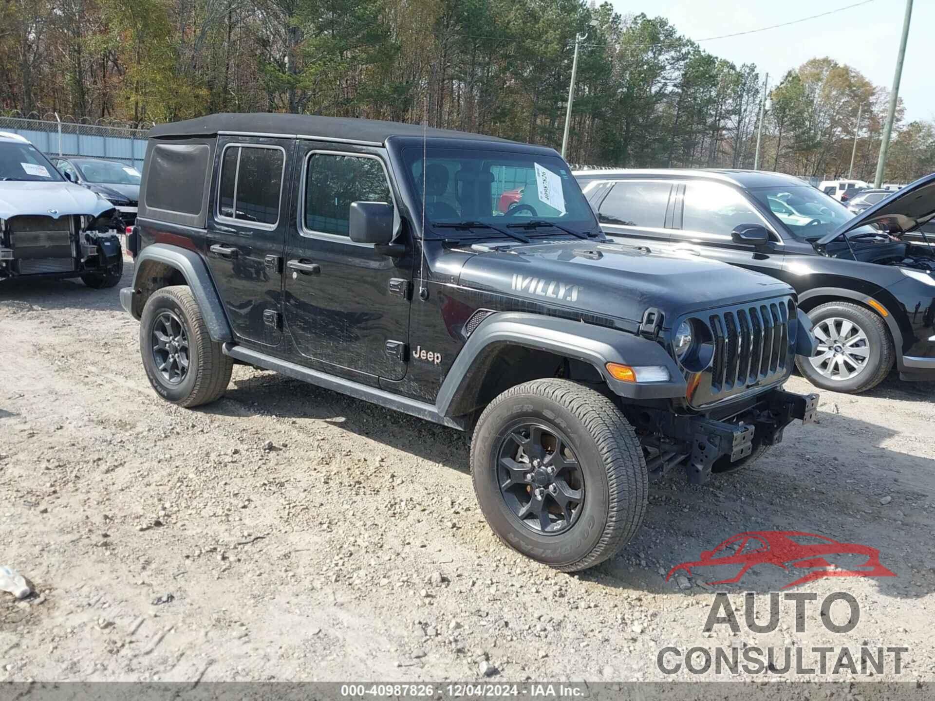 JEEP WRANGLER UNLIMITED 2021 - 1C4HJXDG6MW545400