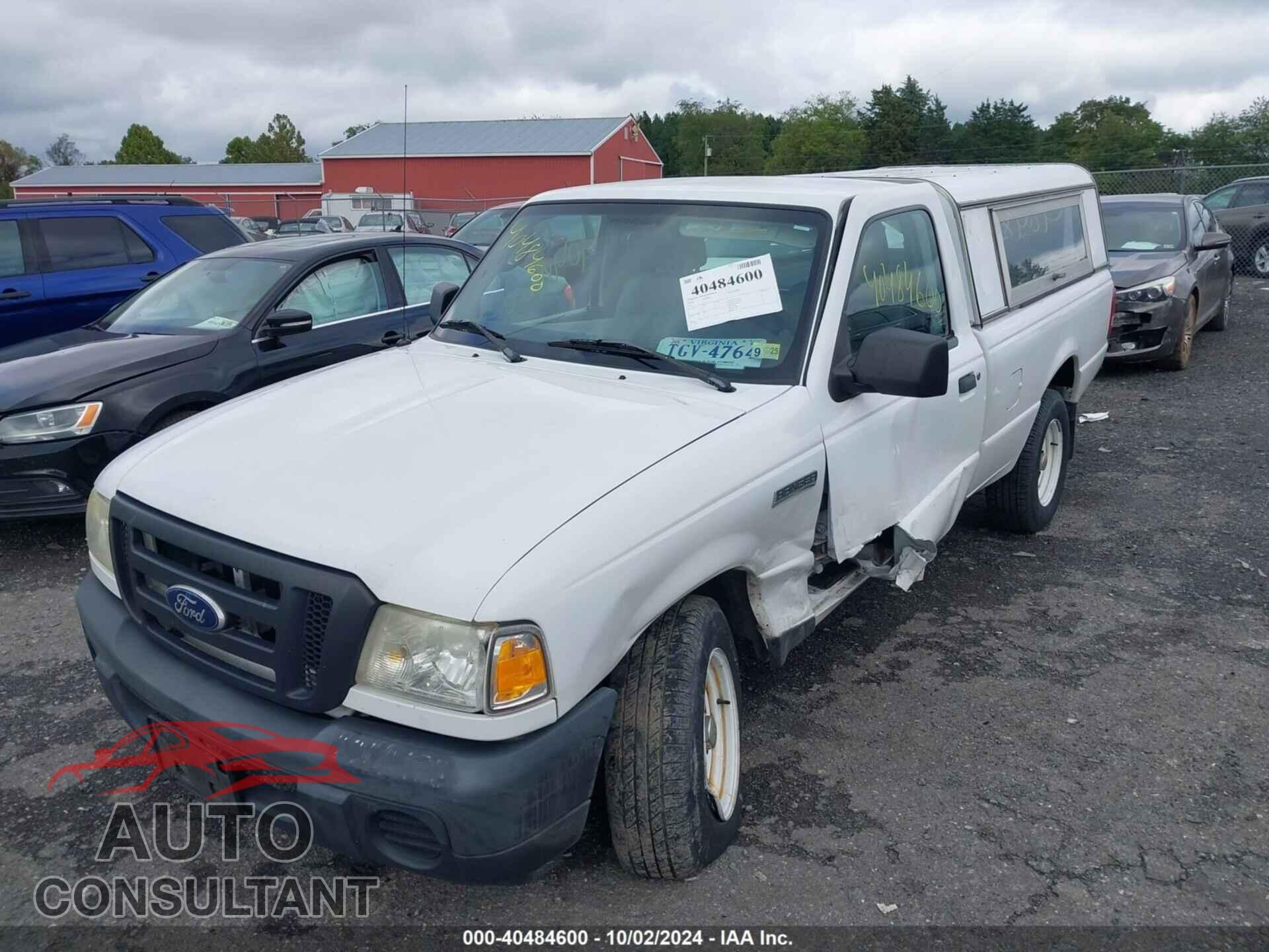 FORD RANGER 2010 - 1FTKR1AE4APA72455