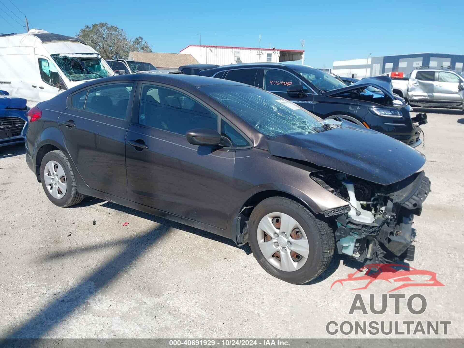 KIA FORTE 2017 - 3KPFK4A73HE085197