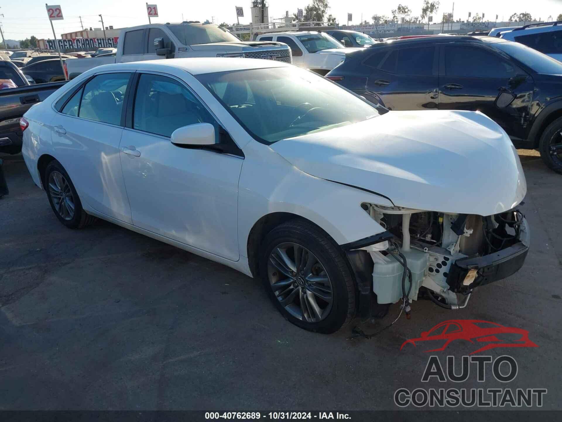 TOYOTA CAMRY 2017 - 4T1BF1FK6HU628151