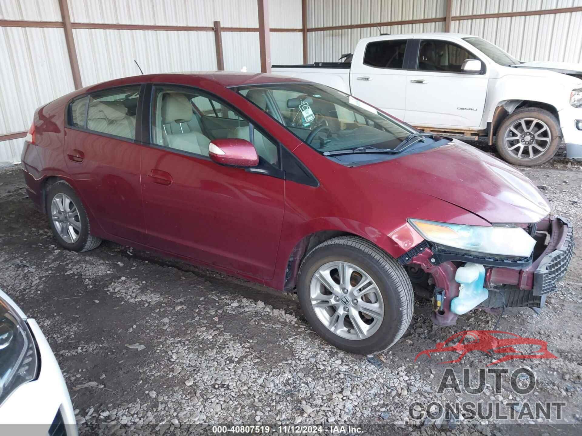 HONDA INSIGHT 2010 - JHMZE2H7XAS025188