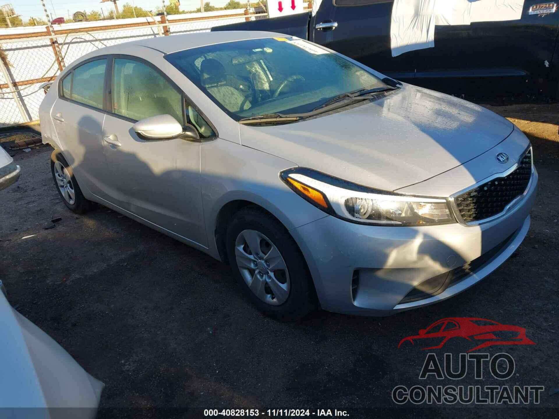 KIA FORTE 2017 - 3KPFL4A75HE084954