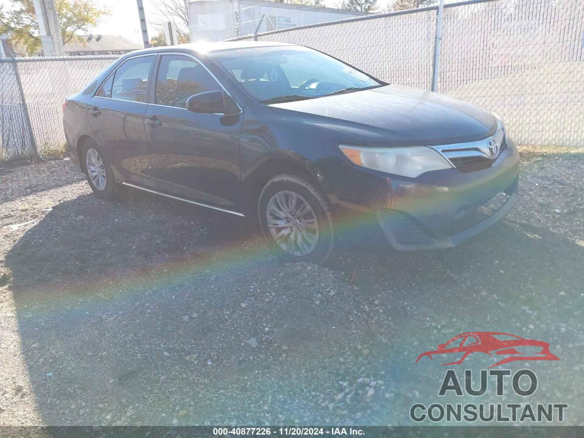 TOYOTA CAMRY 2012 - 4T1BF1FK7CU145633