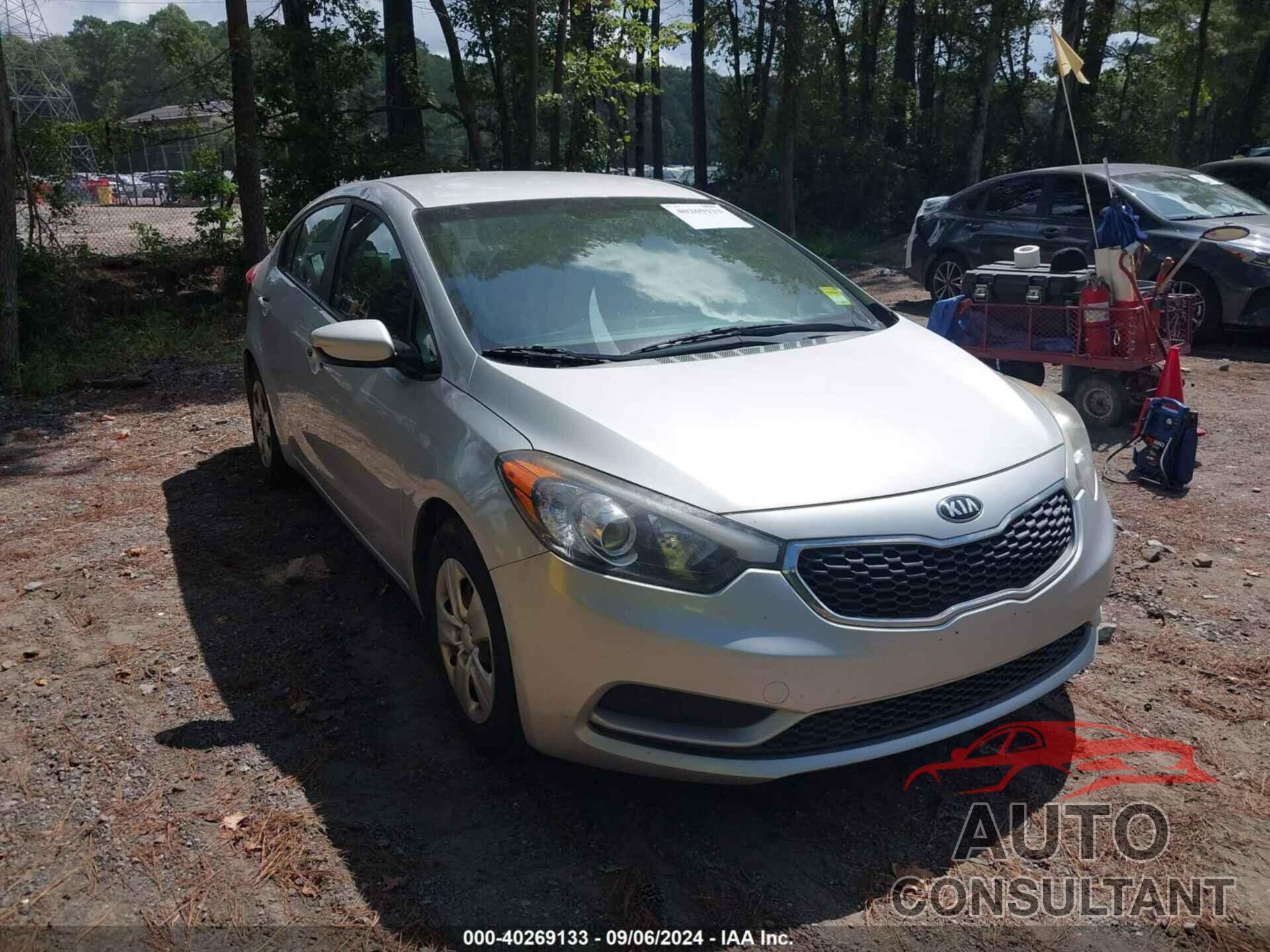 KIA FORTE 2016 - KNAFK4A66G5615080