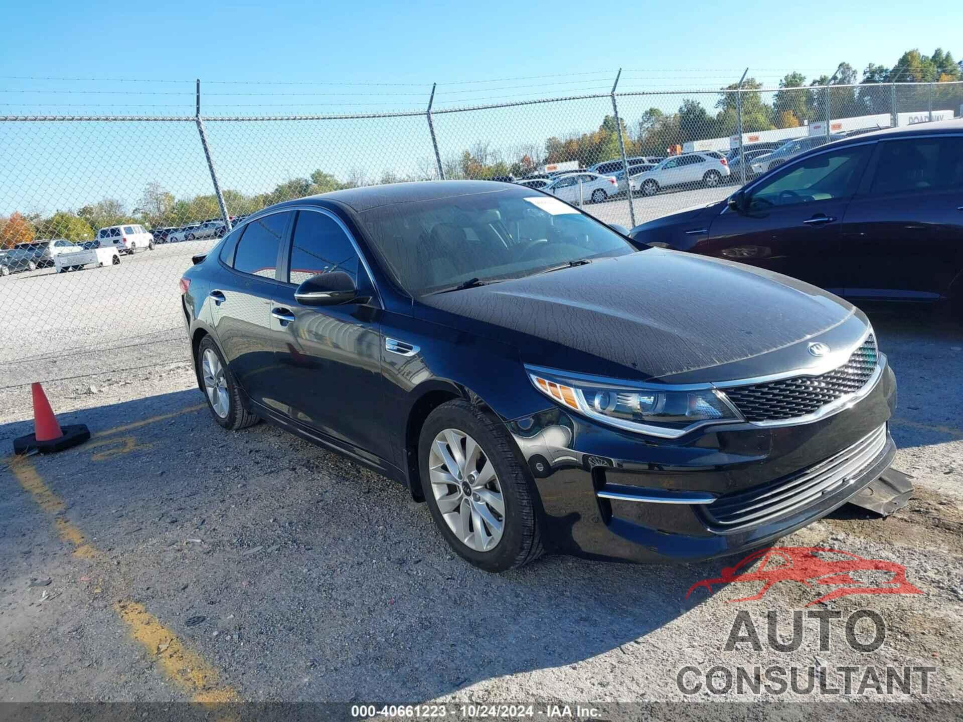 KIA OPTIMA 2018 - 5XXGT4L3XJG264880