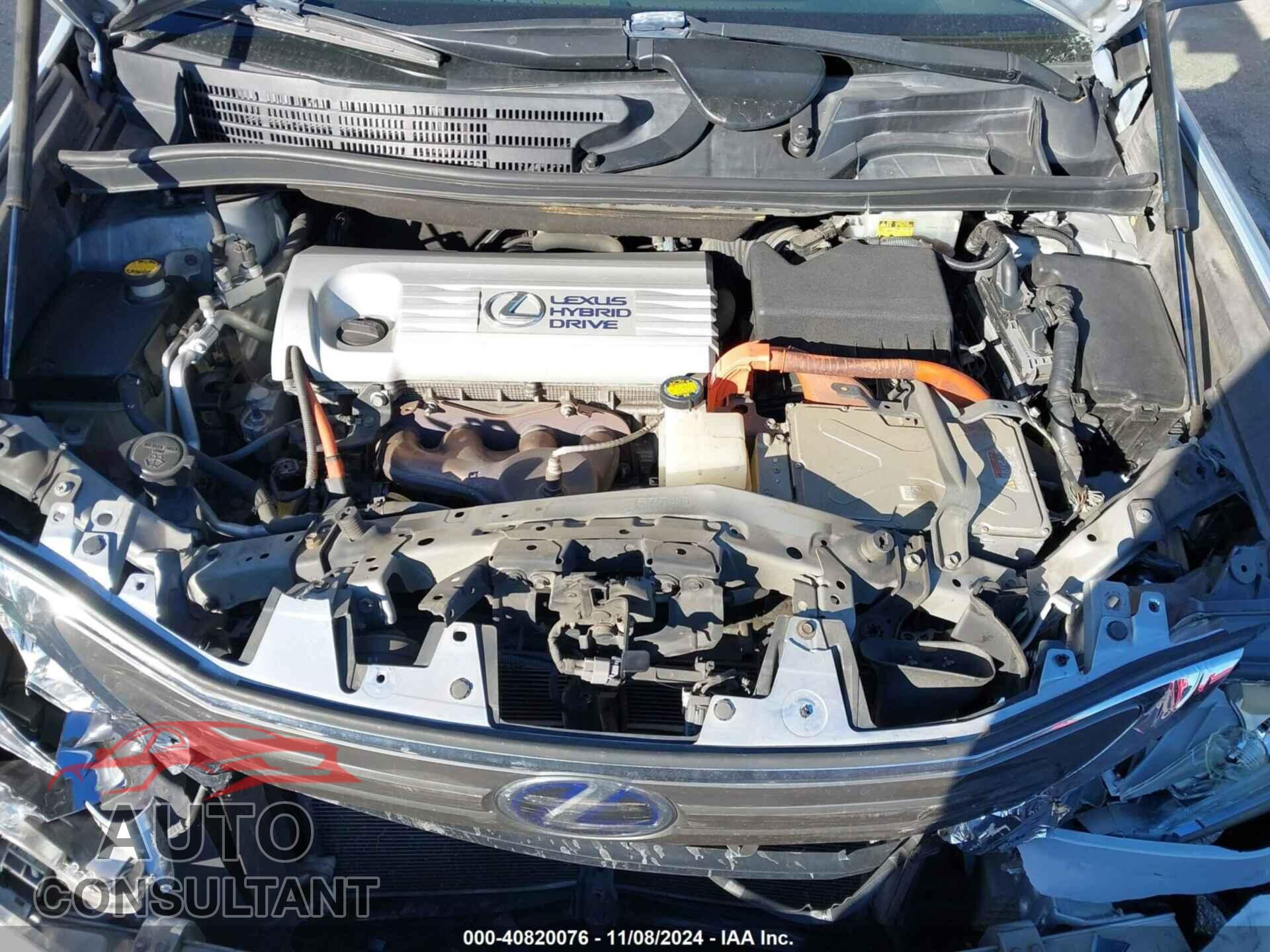 LEXUS HS 250H 2010 - JTHBB1BA6A2017159