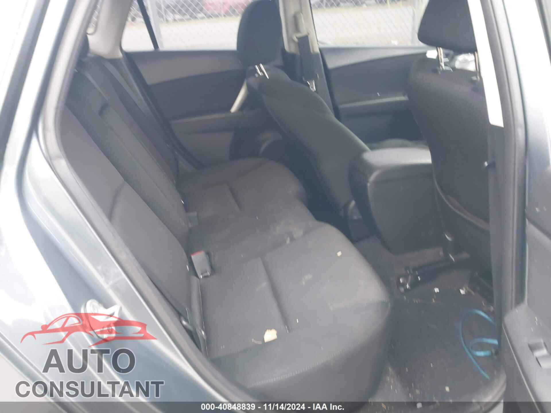 MAZDA MAZDA3 2012 - JM1BL1L55C1509142