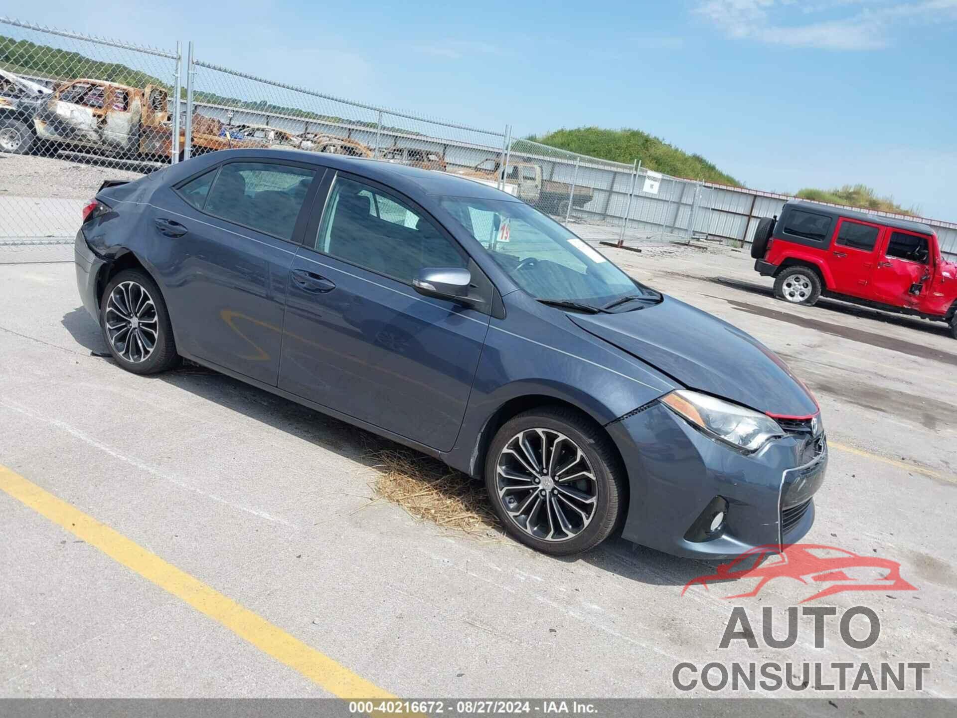 TOYOTA COROLLA 2016 - 5YFBURHE8GP433535