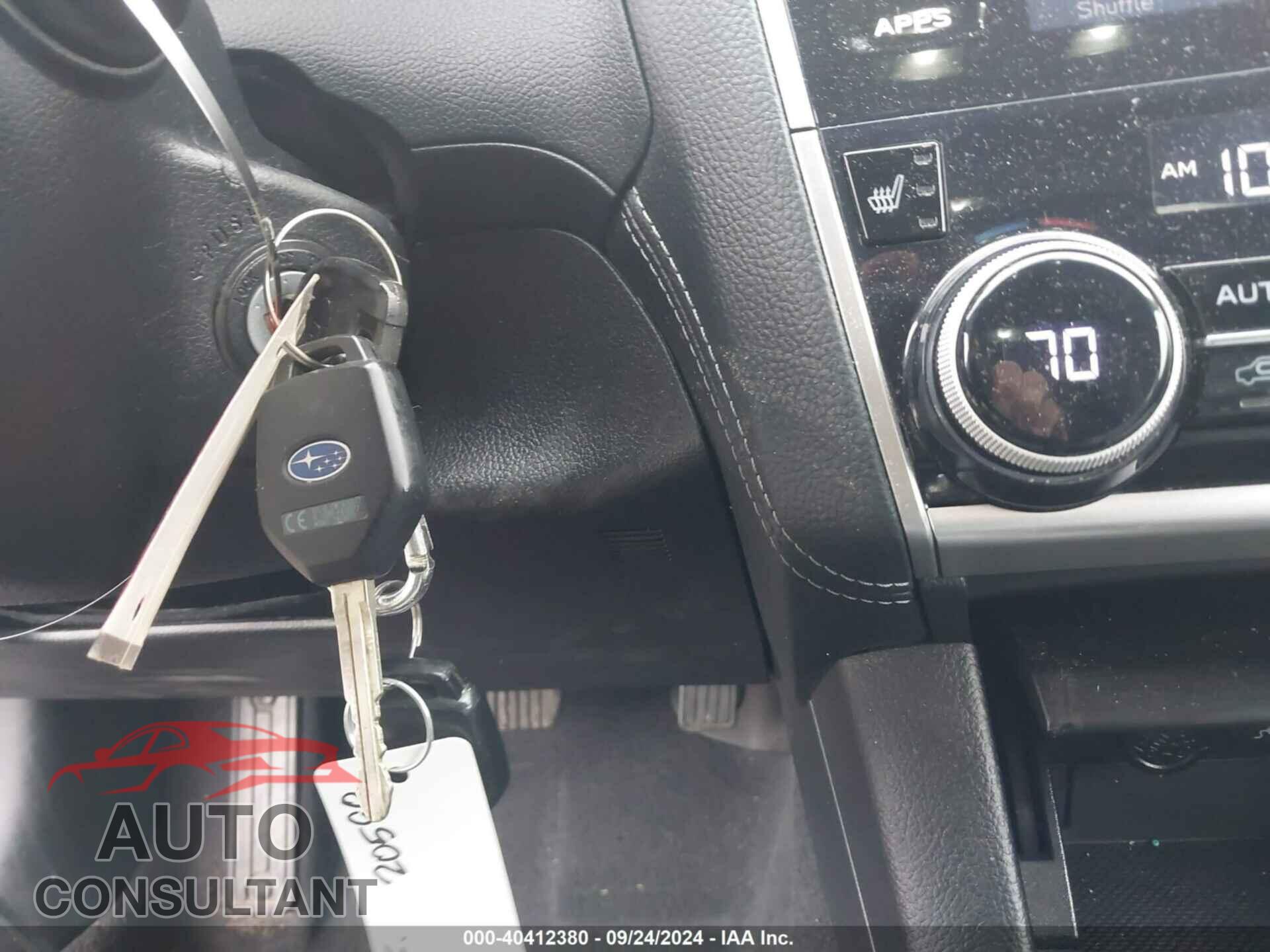 SUBARU OUTBACK 2019 - 4S4BSAFC0K3223582