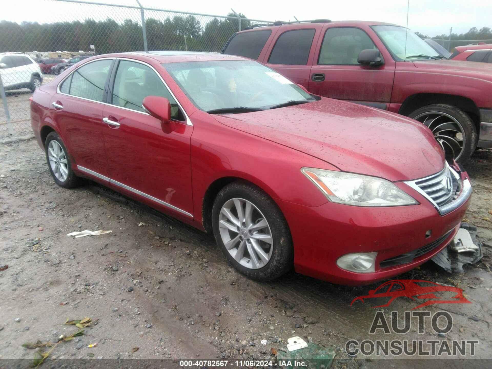 LEXUS ES 350 2010 - JTHBK1EG0A2387636