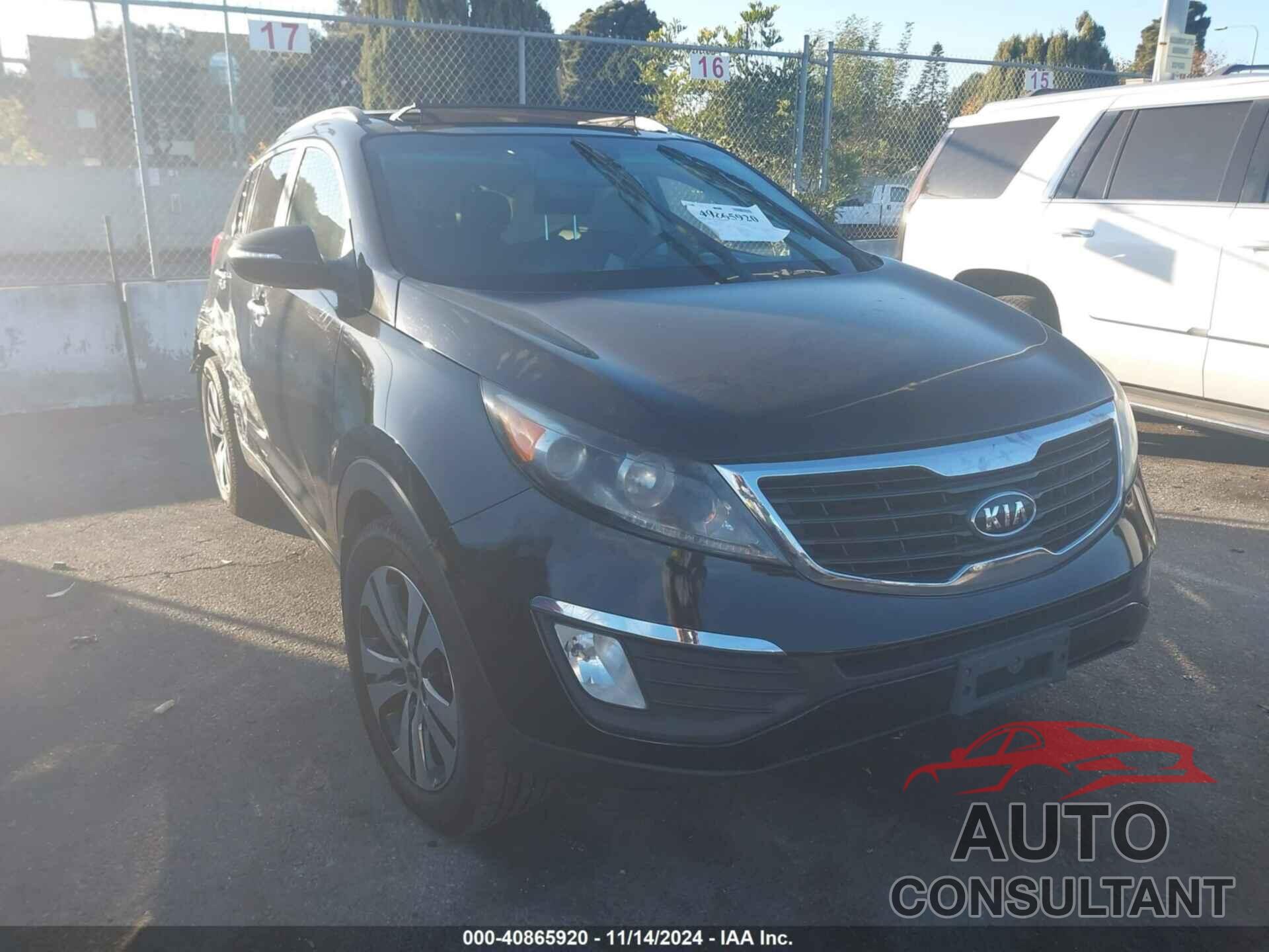 KIA SPORTAGE 2012 - KNDPC3A25C7193586