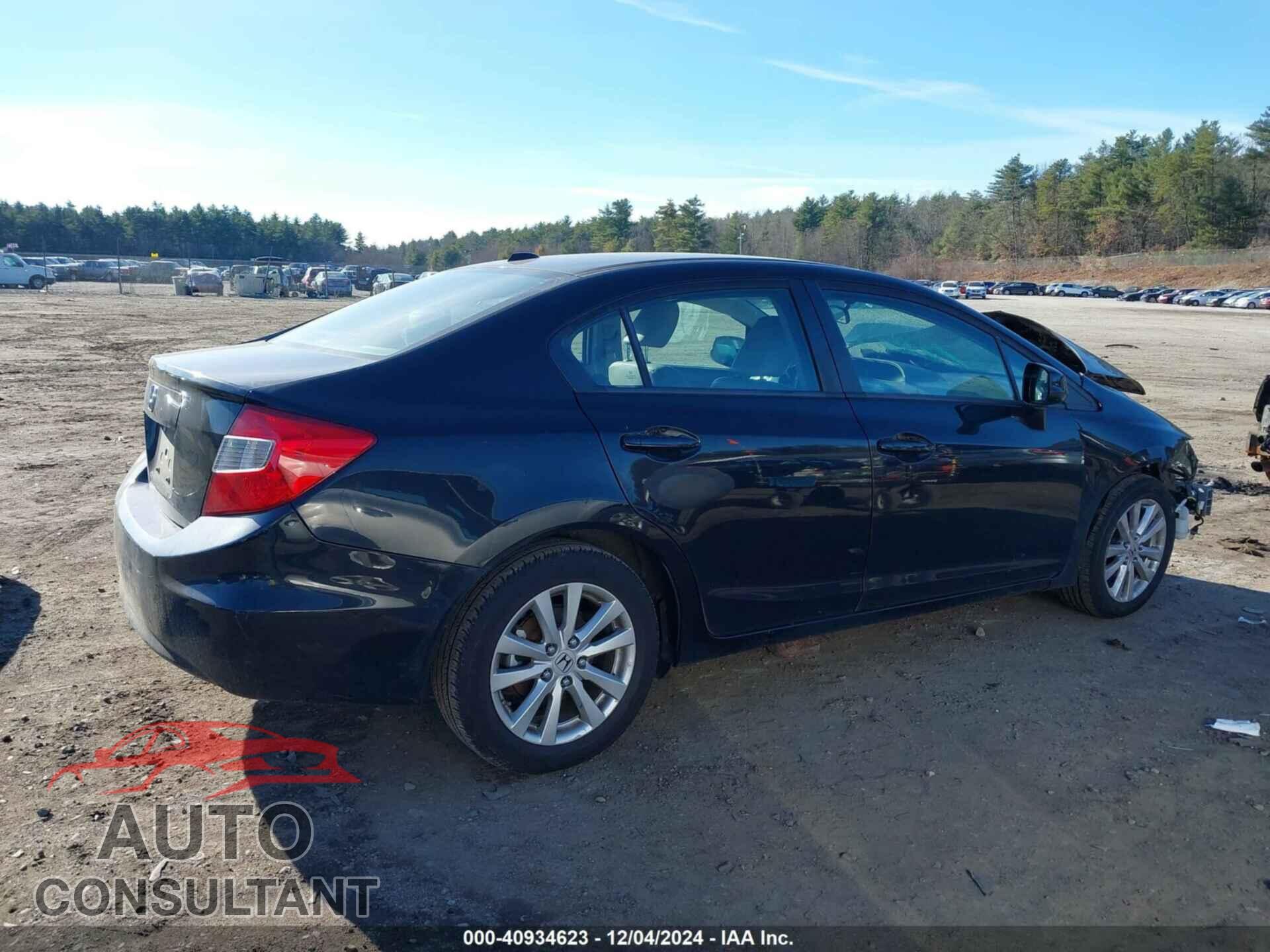 HONDA CIVIC 2012 - 19XFB2F94CE309424